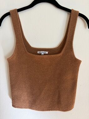 Reformation Frida tank 100% cashmere